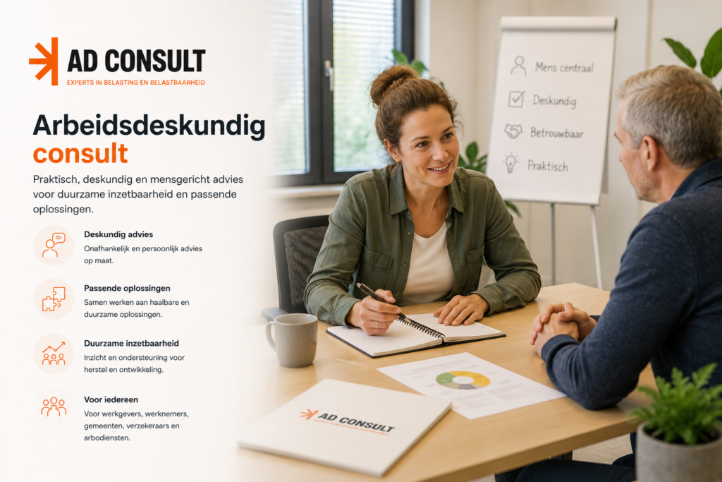 arbeidsdeskundig consult