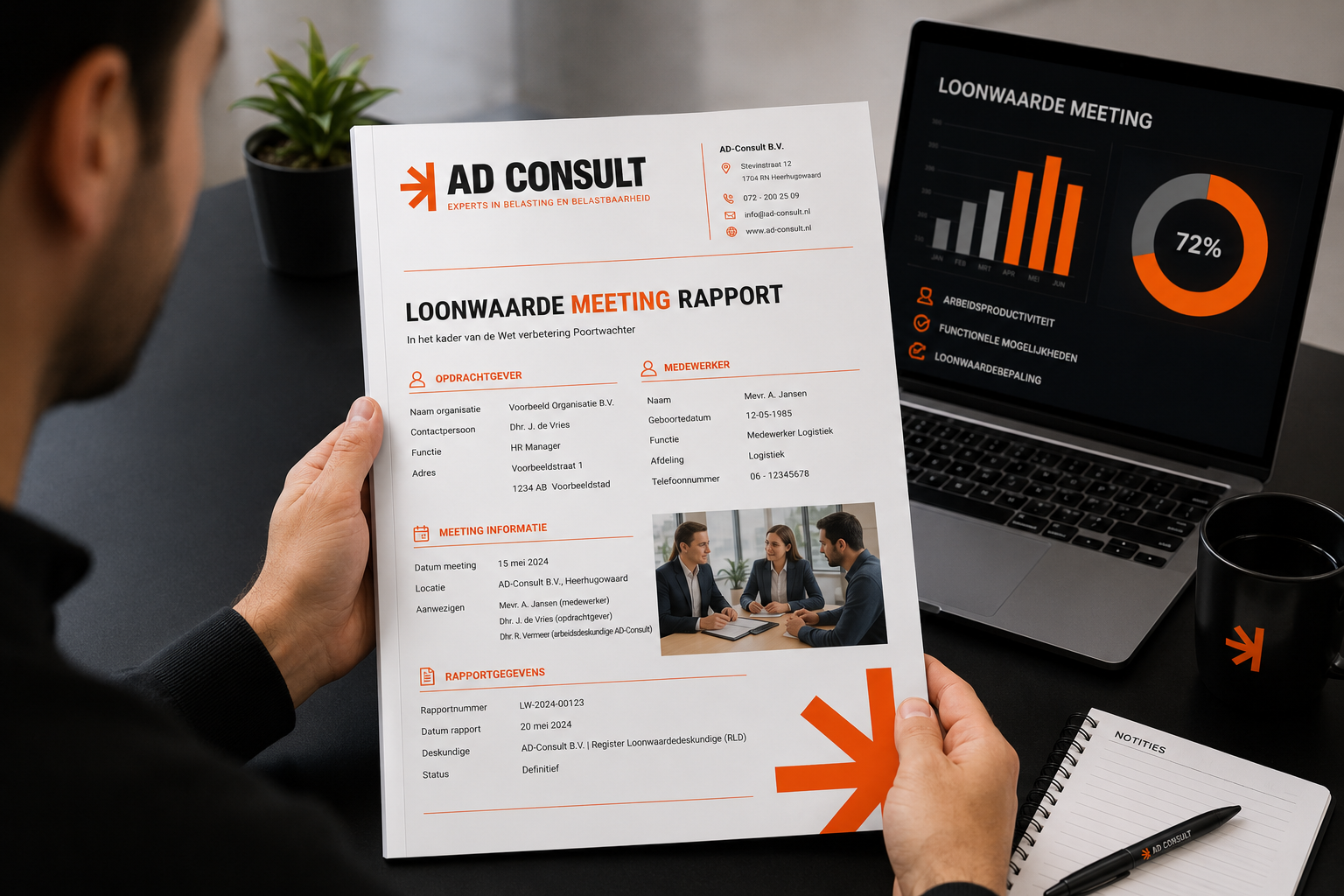 Loonwaarde meeting: objectief inzicht in arbeidsproductiviteit