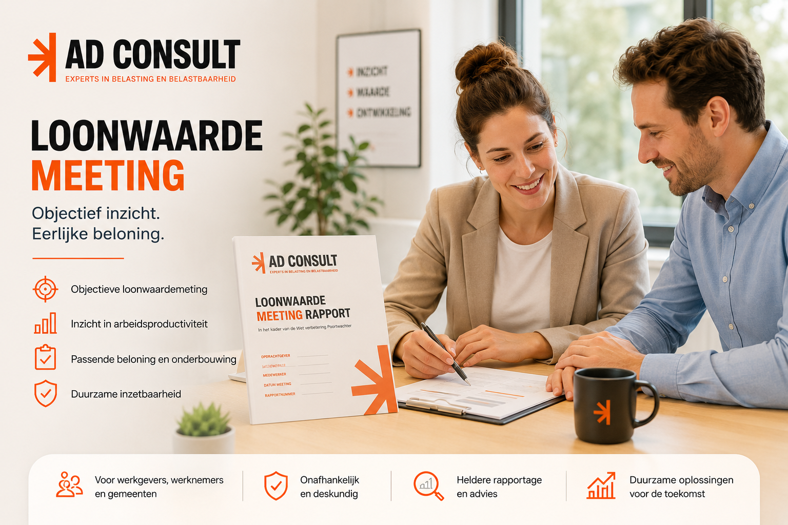 Loonwaarde meeting rapport van AD-Consult
